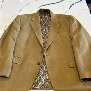 Lauren Ralph Lauren Light Brown Suede sport coat